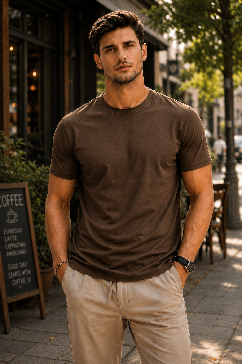 Premium Coffee T-Shirt - Regular Fit